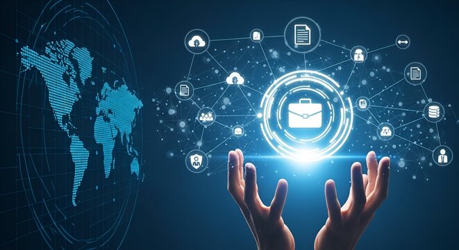 Global Business Solutions Powered by Digital Transformation and Data Connectivity in a Secure Network Environment