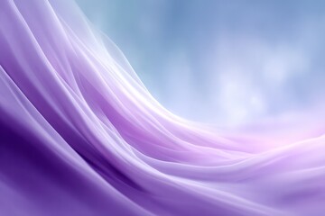 Abstract Purple Fabric: The image shows flowing, abstract purple fabric in gentle folds and curves, creating a sense of ethereal beauty and movement, with soft.