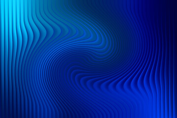 Abstract blue wavy lines forming a dynamic vortex pattern background