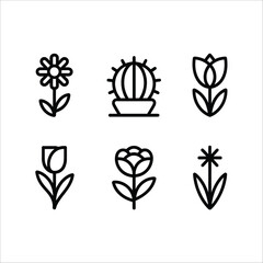 Fototapeta premium Vector set of laurel wreath symbols and floral tattoo elements for decoration and heraldic design
