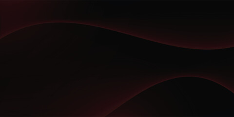 Abstract Glowing Red Spiral Lines on Black Background – Futuristic Swirl, Circular Wave Pattern, Digital Light Energy Design