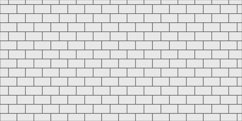 Fototapeta premium White brick wall background. Brick wall background. white or dark gray pattern grainy concrete wall stone texture background. 