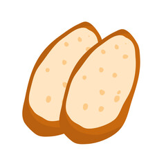 French baguette traditional food