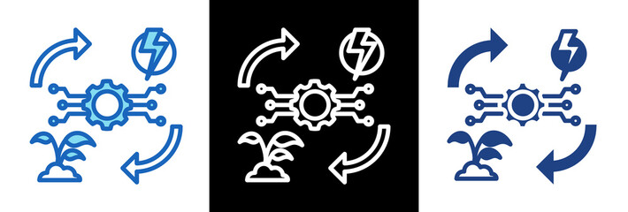 Transformation tripplestyle icon