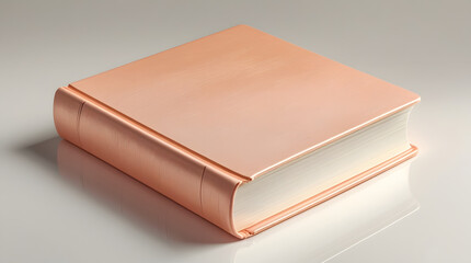a heavy thick informative book with orange cover 