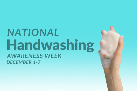 Visual representation of handwashing awareness with soap