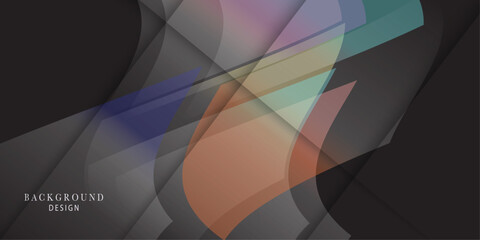  Dynamic shadow lines geometric in colorful shape