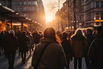 Street walking adult city.
