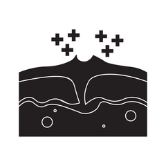 Acne Recovery and Skin Regeneration Illustration