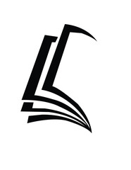 vector font letter black vector