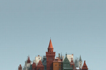 stunning visual of architectural details from top  cities of cis including famous landmarks and symbols