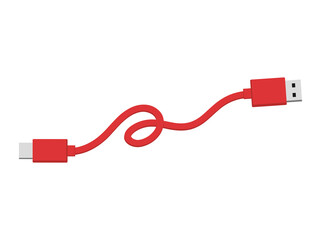 HDMI Cable Flat Connector Illustration
