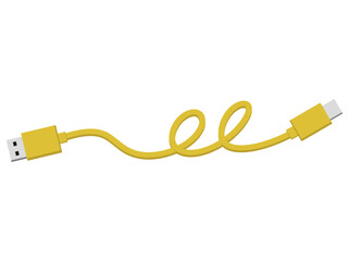HDMI Cable Flat Connector Illustration
