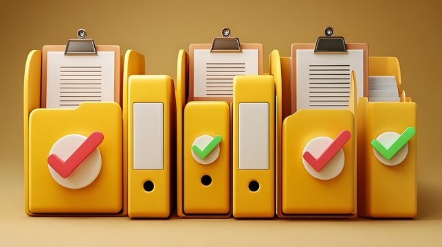 Efficient document organization, file management, and task status