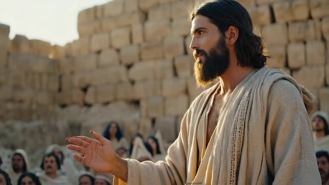 Teaching moments in ancient times with a wise figure