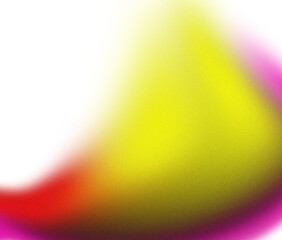 Vibrant gradient abstract with noise texture and vivid colors on transparent background