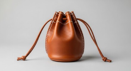 Red leather handbag and brown vintage leather boot objects isolated on a white background, 