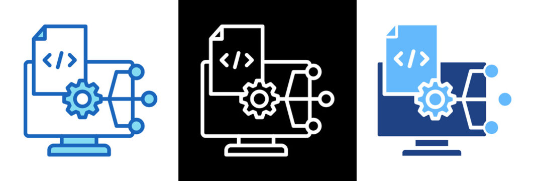 Version Control tripplestyle icon