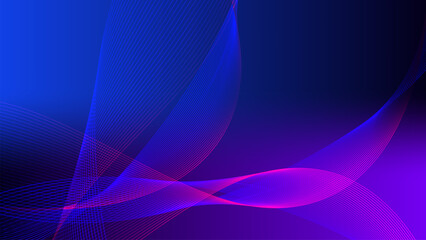 abstract blue wave background
