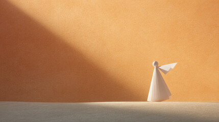joyful child sledding down snowy hill near cozy canadian cabin nestled in lush evergreen forest