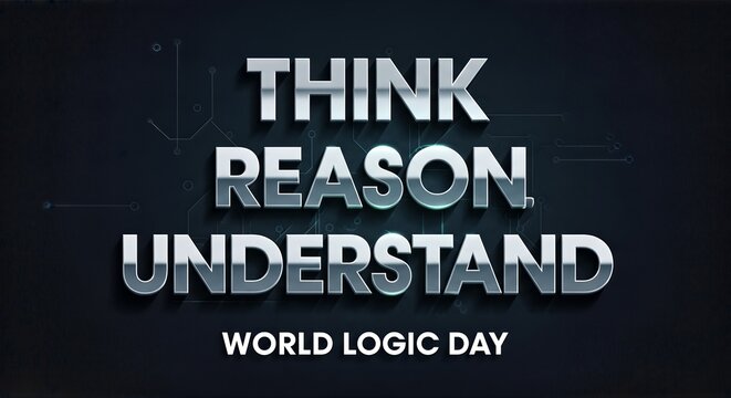 World Logic Day Celebrate Think Reason Understand.