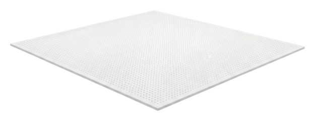 Innovative acoustic panels modern design for sound absorption isolated on transparent background