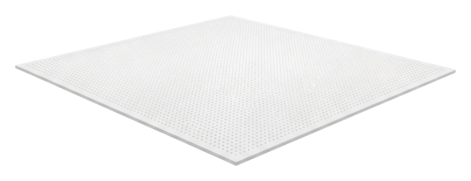 Innovative acoustic panels modern design for sound absorption isolated on transparent background