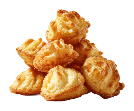 Delicious pastry treats bakery food bright isolated on transparent background