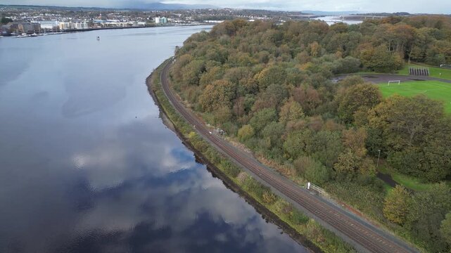 Derry City from above 
