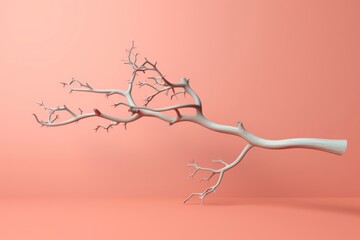 Tree branch plant illustrated.