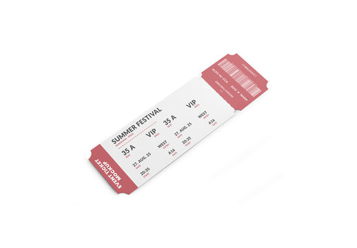 Ticket Mockup
