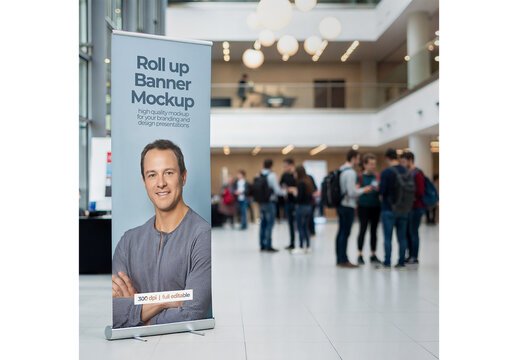 Rollup Banner Mockup 32