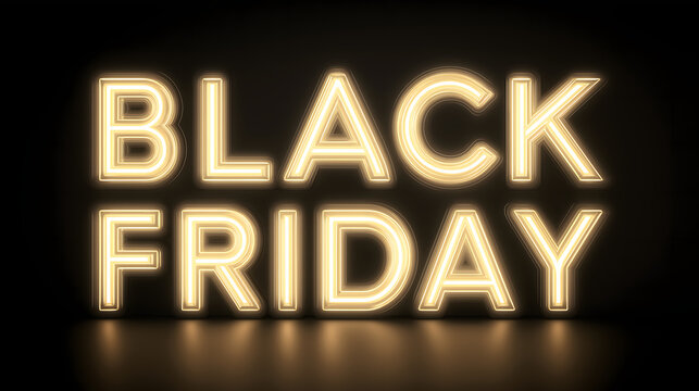 Black Friday sale concept