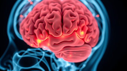 Brain ischemia : vascular disorder, blood clot, cerebral accident, medical treatment, brain function disruption, recovery phase, physical therapy, speech difficulties, health complications.