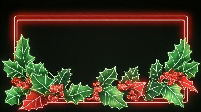 Leaves lights leaf christmas. - Powered by Adobe