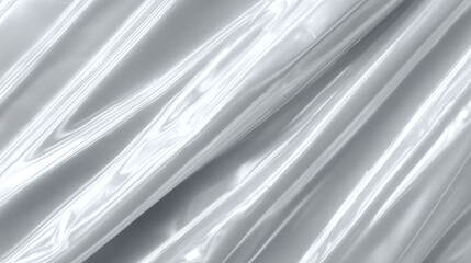 Elegant silk fabric with graceful folds and subtle highlights, texture and patterns of the fabric create a luxurious and dynamic visual effect