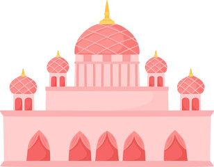 illustration putra mosque