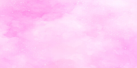 cloudy and acrylic soft smoke pink watercolor background with grunge surface texture.