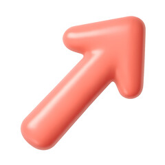 red plastic toy isolated on white