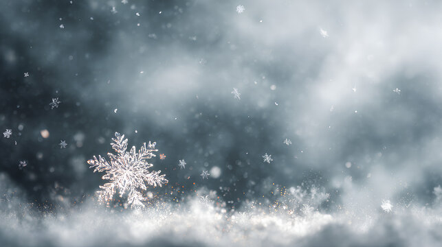 background snowflake celebration white winter isolated illustration design transparent sky storm spray overlay element christmas frost season falling glow snowfall magic happy new year