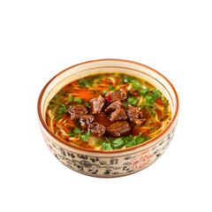 Chinese favorite food on white background images