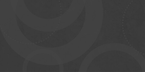 Black abstract background with black circle rings in faded distressed vintage grunge texture design. old geometric pattern paper in modern art design . Simple and elegant abstract design.