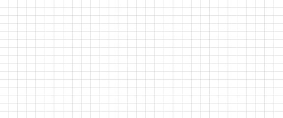 Seamless checkered paper texture. Journal planer page with dotted grid. Simple square graph pattern. Retro bullet notebook background. Repeated school math sheet wallpaper. Vector workbook template