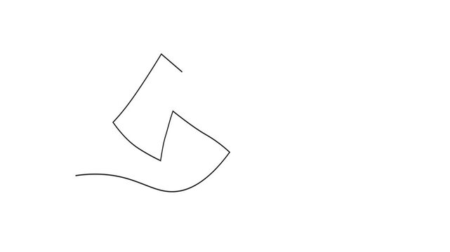 Axe continuous line drawing. Axe linear icon. White image background. Vector illustration. Axe continuous line icon.vector editable