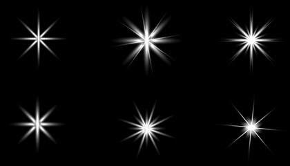 A cheerful decorative pattern of large, simple cartoon stars, offering a fun, playful starry texture ideal for fantasy visuals and versatile creative projects in high-quality vector (EPS).