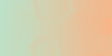 Gradient pink red patterned desktop wallpaper. Abstract vector illustration of modern lines background. Hexagon lines on yellow background. presentation design for corporate business and institution .