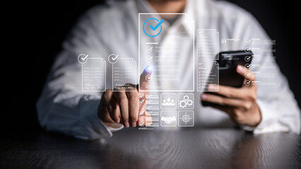 Online assessment empowers user progress through survey flow using question answer cycle with feedback tracking driving evaluation and completion clarity.