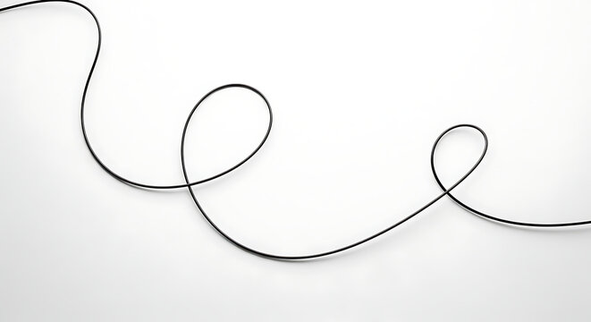 Vector abstract background illustration with isolated metal ring cable design and glasses decoration