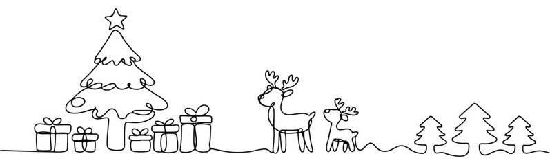 christmas greeting card design vector