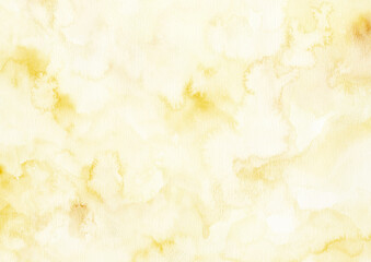 水彩画のマーブル 大理石 Soft Neutral Dusty yellow  Watercolor paper Marble Texture Background